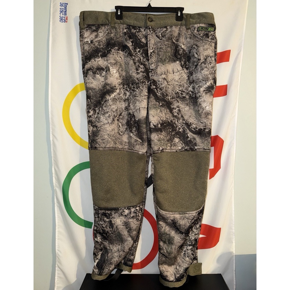 Nontypical Drake Mossy Oak Terra Fleece Lined Hunting Pants Mens 3XL